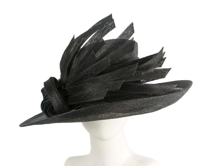 Black ladies fashion summer hat by Max Alexander