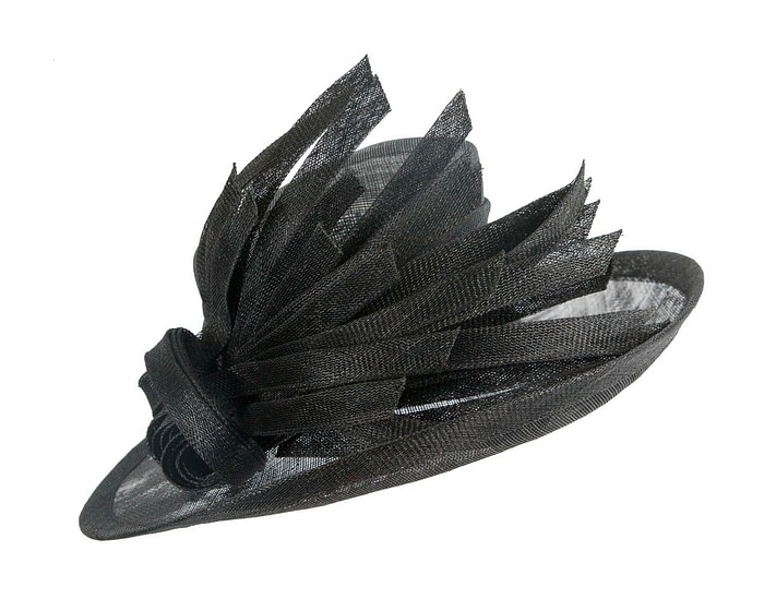 Black ladies fashion summer hat by Max Alexander - Image 2
