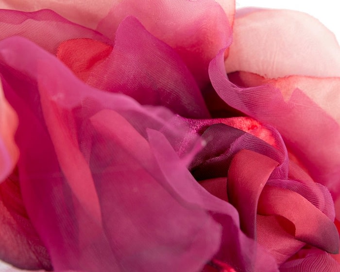 Large sunrise silk flower headband by Fillies Collection - Image 3