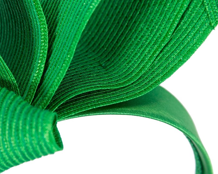 Fascinators Online - Large green bow fascinator by Max Alexander