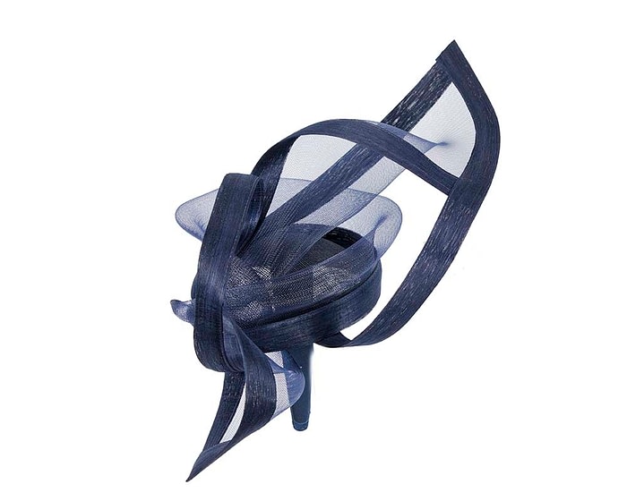 Fascinators Online - Edgy navy fascinator by Fillies Collection