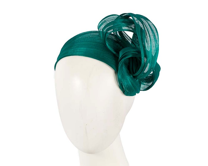 Fascinators Online - Teal retro headband fascinator by Fillies Collection