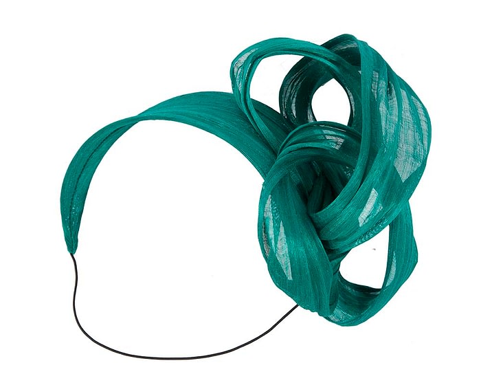 Fascinators Online - Teal retro headband fascinator by Fillies Collection