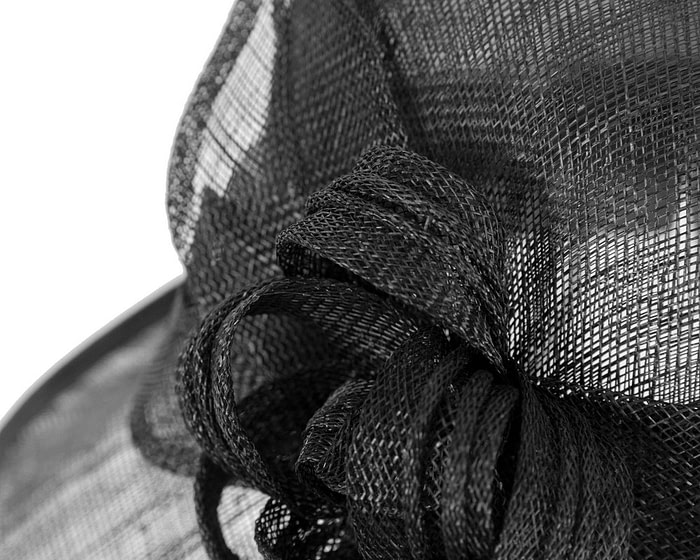 Fascinators Online - Black cloche spring fashion hat by Max Alexander