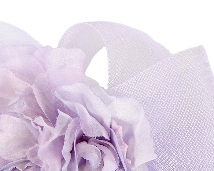 Fascinators Online - Lilac cocktail hat by Cupids Millinery