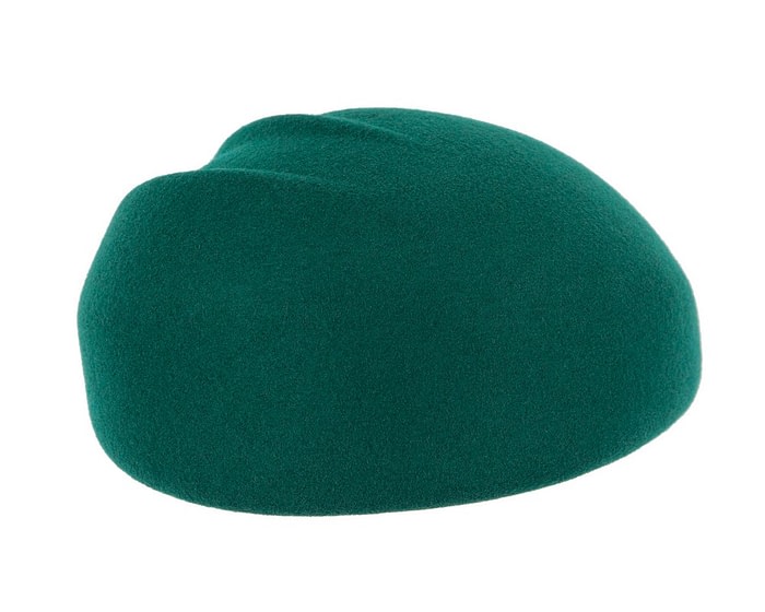 Fascinators Online - Designers green felt hat by Max Alexander