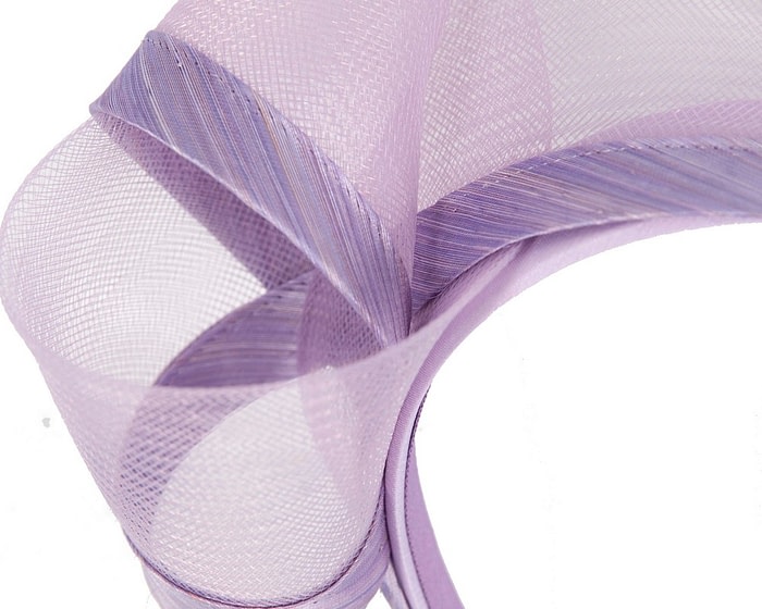 Fascinators Online - Lilac racing fascinator headband by Fillies Collection