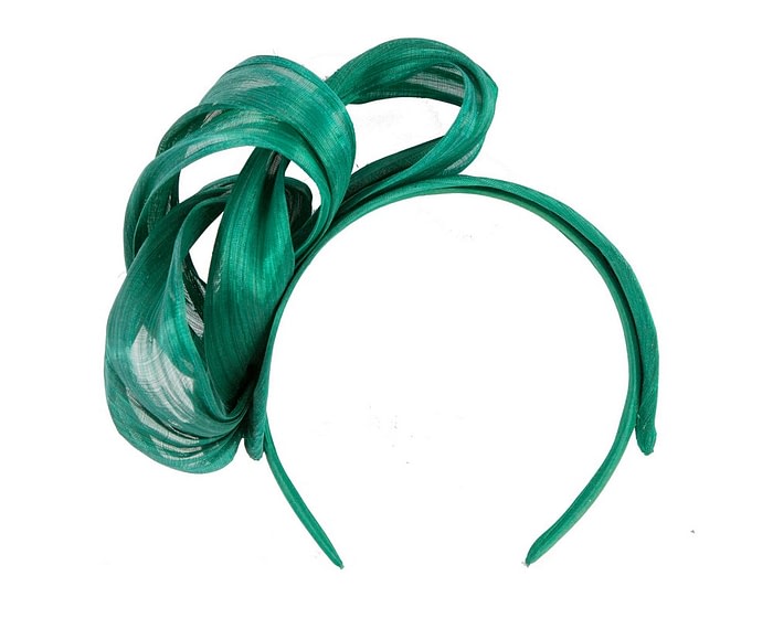 Fascinators Online - Green retro headband fascinator by Fillies Collection