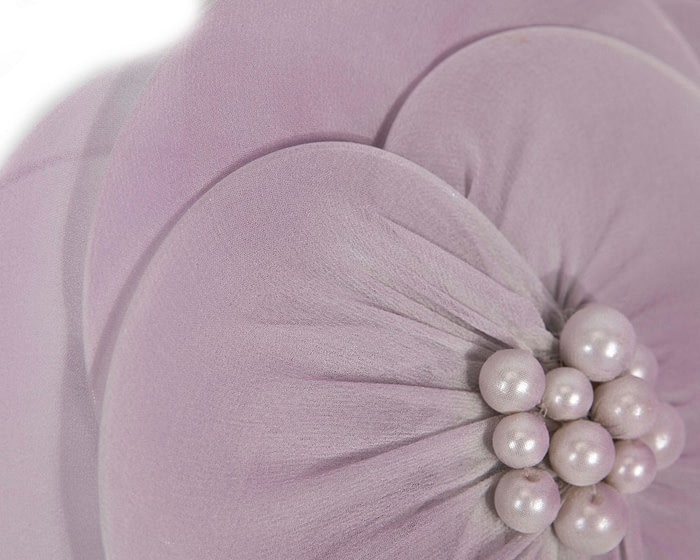 Fascinators Online - Lilac flower fascinator