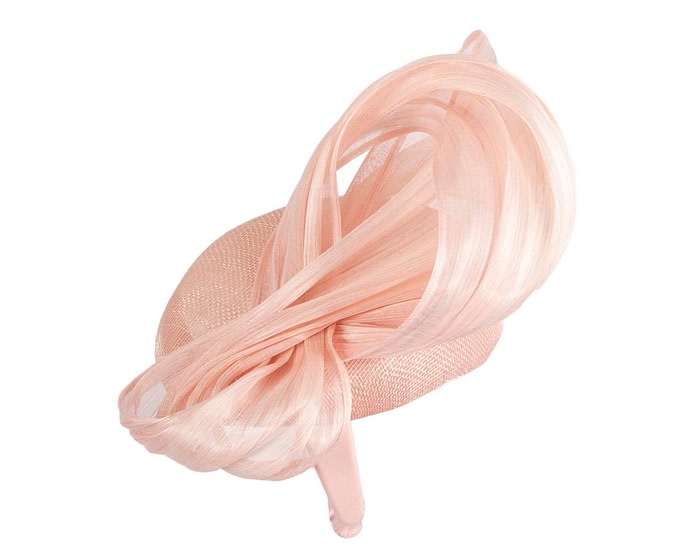 Fascinators Online - Pink pillbox with bow by Fillies Collection