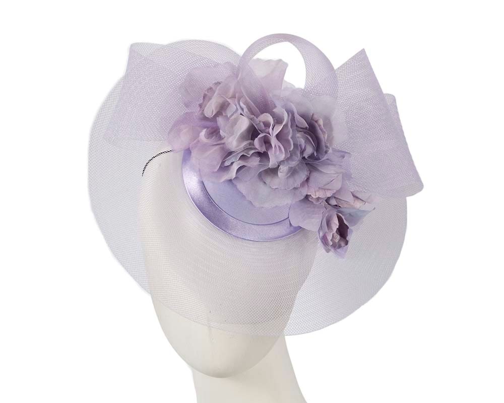 Lilac Cocktail Hat By Cupids Millinery Fascinators Online