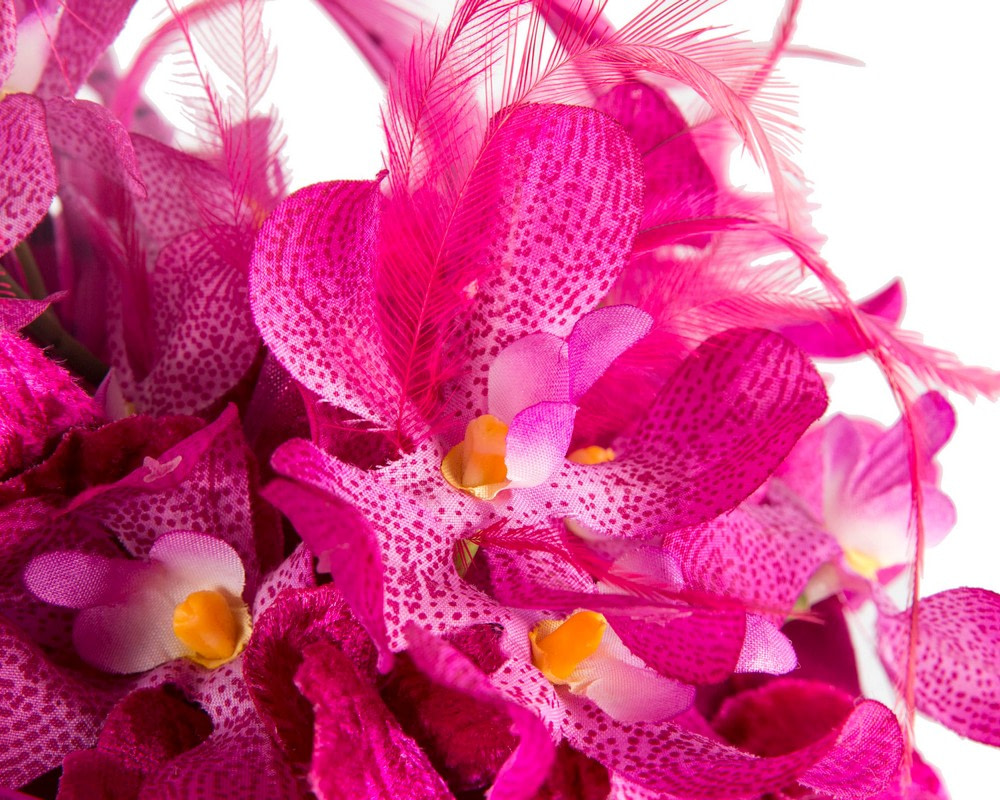 One of a Kind Luxury Turban Headpiece by Cupids Millinery - Hats From OZ One of a Kind Luxury Turban Headpiece by Cupids Millinery - Image 3