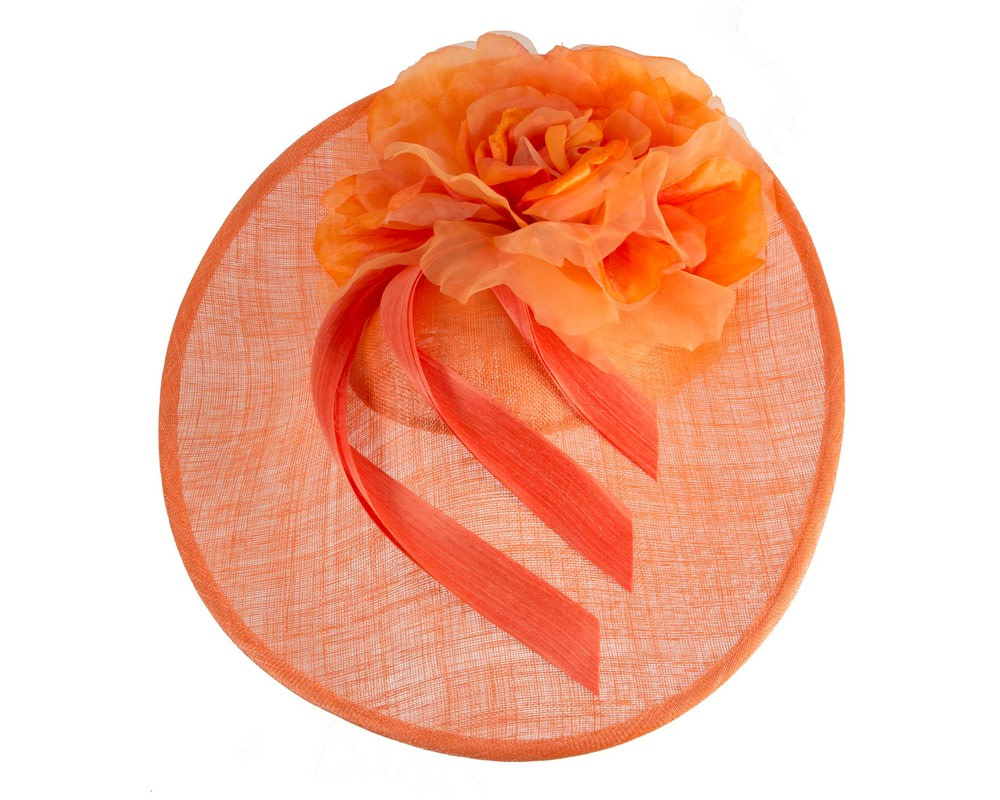 Large orange racing hatinator by Fillies Collection - Image 3