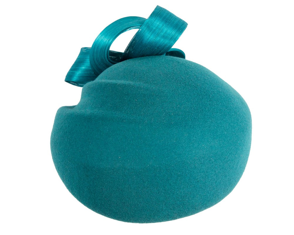 Teal green winter fashion beret hat with loops by Fillies Collection - Hats From OZ Teal green winter fashion beret hat with loops by Fillies Collection - Image 3