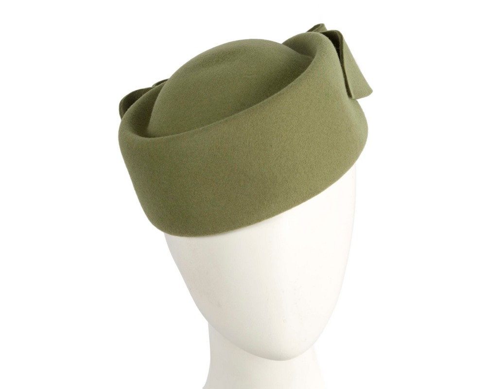 Olive Max Alexander Felt Pillbox Hat – Classic Winter Style - Hats From OZ Olive Max Alexander Felt Pillbox Hat – Classic Winter Style - Image 2