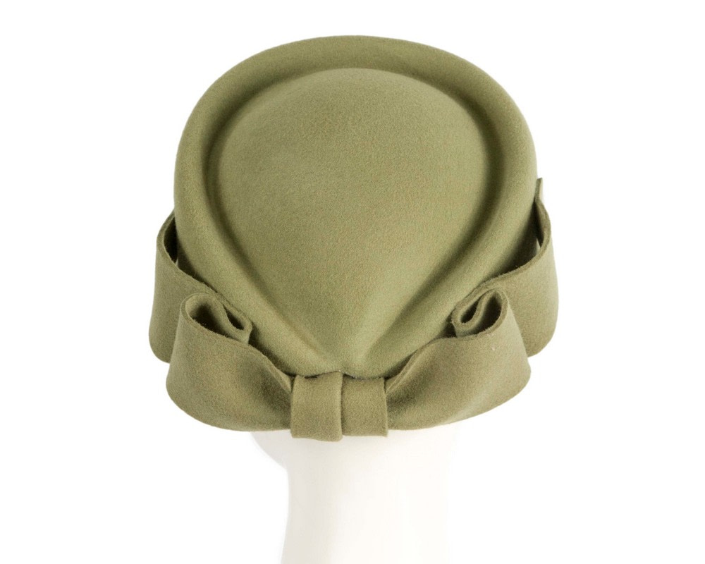 Olive Max Alexander Felt Pillbox Hat – Classic Winter Style - Hats From OZ Olive Max Alexander Felt Pillbox Hat – Classic Winter Style
