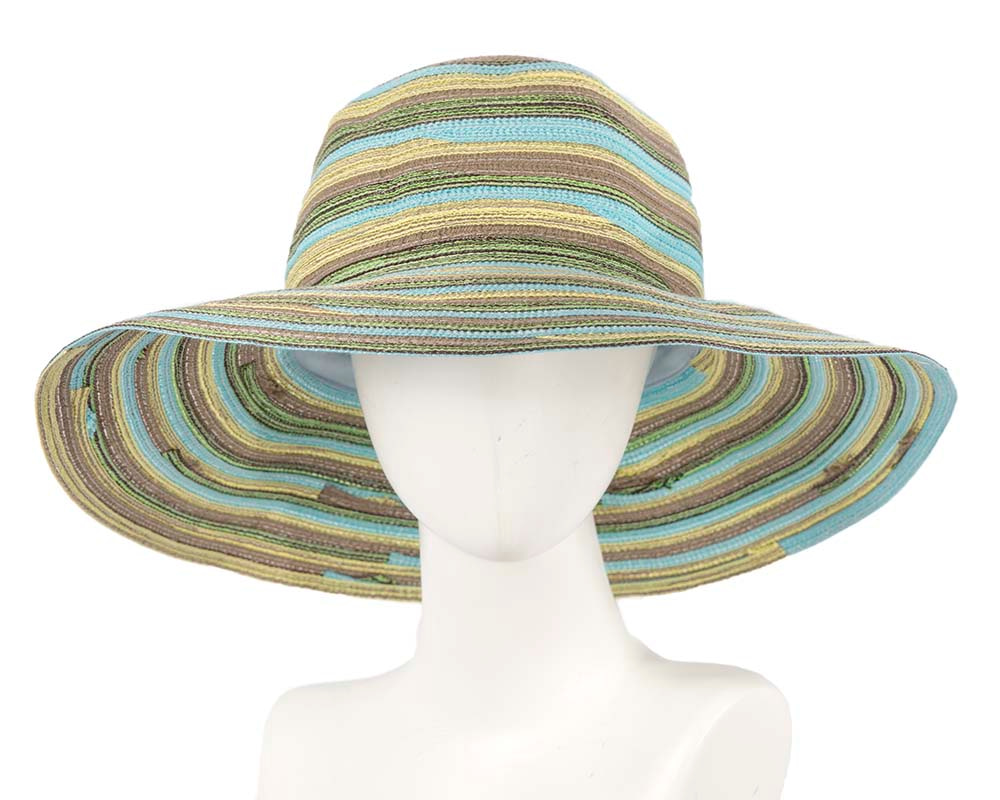 Soft wide brim ladies summer casual beach hat CS006 - Hats From OZ