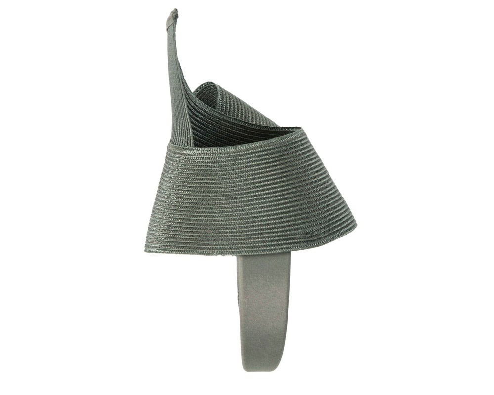 Modern olive fascinator by Max Alexander - Hats From OZ Modern olive fascinator by Max Alexander - Image 4