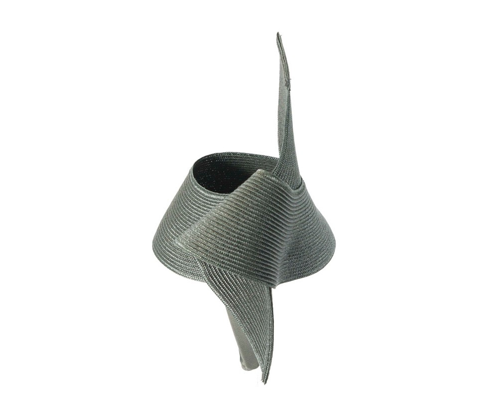 Modern olive fascinator by Max Alexander - Hats From OZ Modern olive fascinator by Max Alexander - Image 3