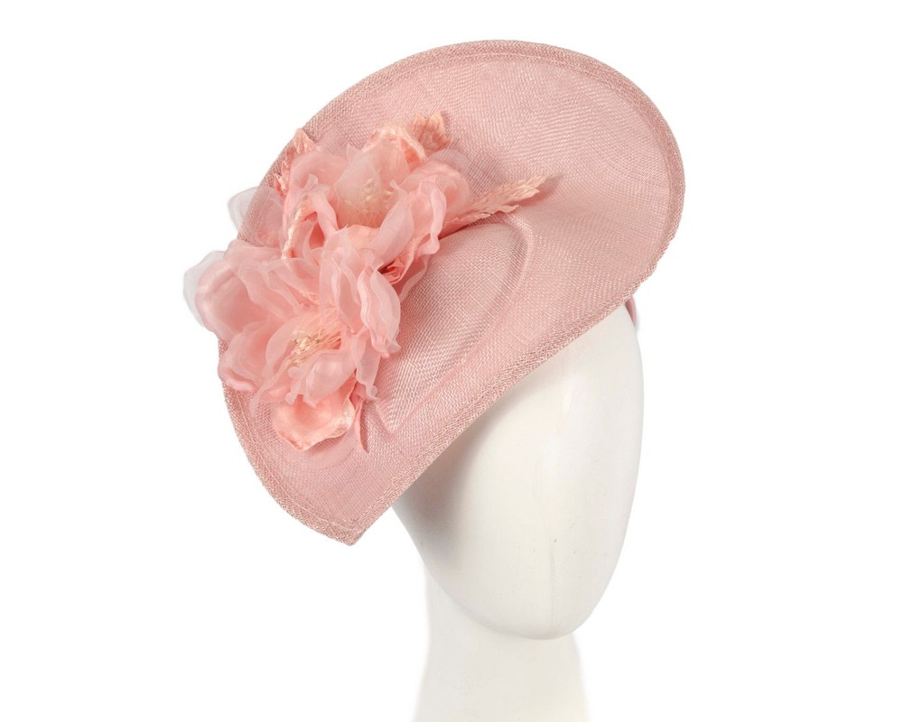 Large pink flower fascinator by Max Alexander - Hats From OZ