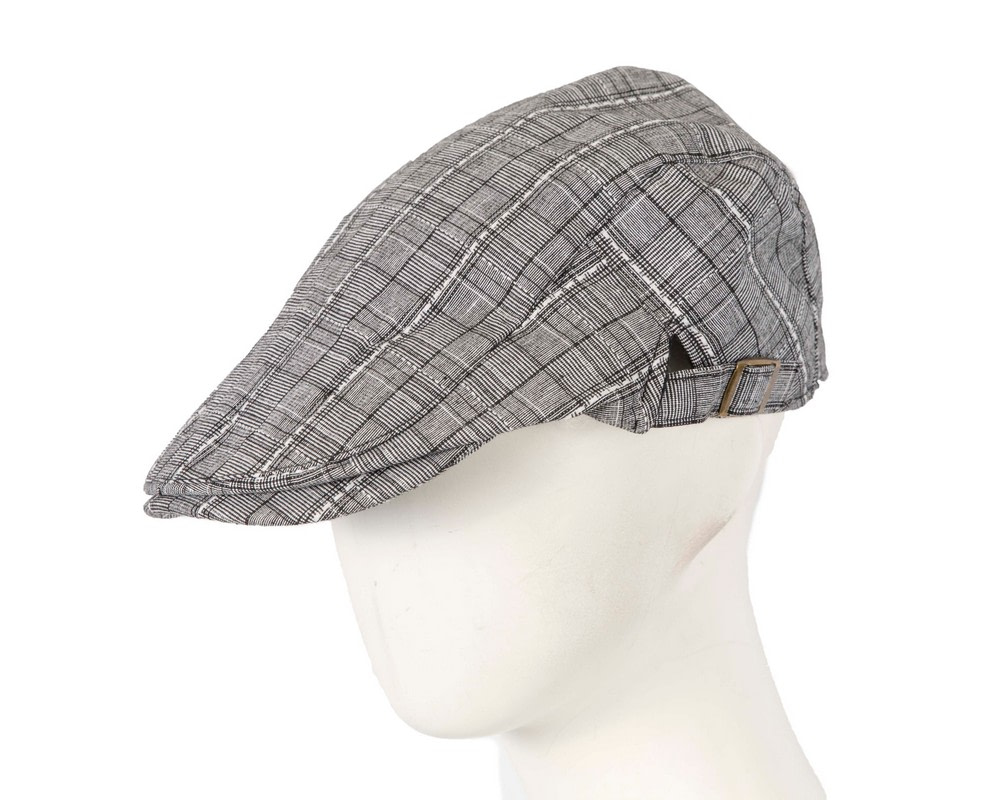 Beige grey flat cap by Max Alexander - Hats From OZ