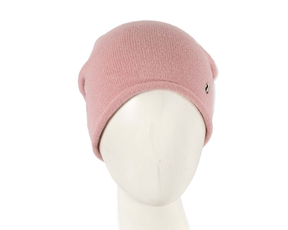 Stylish warm European made pink beanie - Hats From OZ