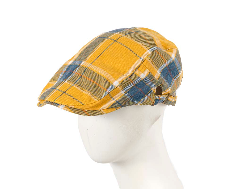 Soft patchwork flat cap by Max Alexander M140Y - Hats From OZ