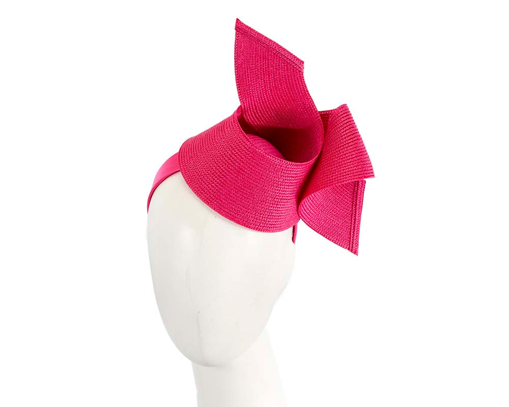 Modern fuchsia fascinator by Max Alexander - Hats From OZ