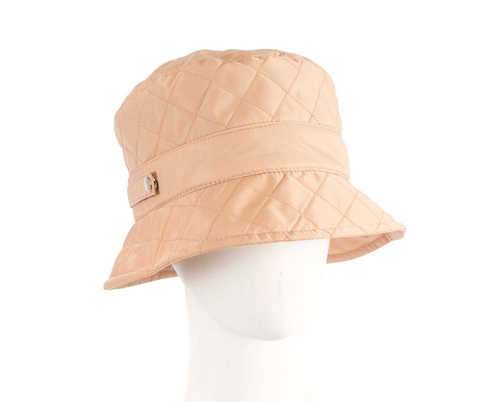 Beige casual weatherproof bucket golf hat - Hats From OZ