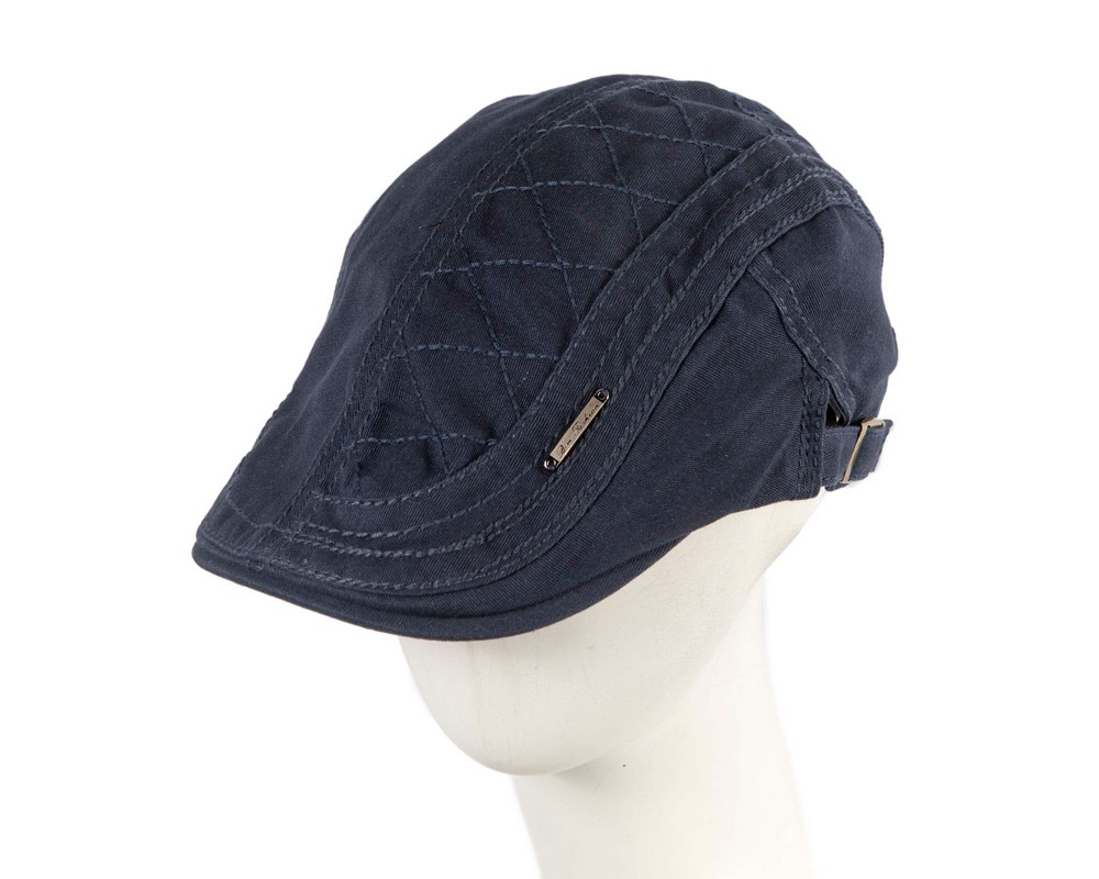 Navy flat cap by Max Alexander - Hats From OZ