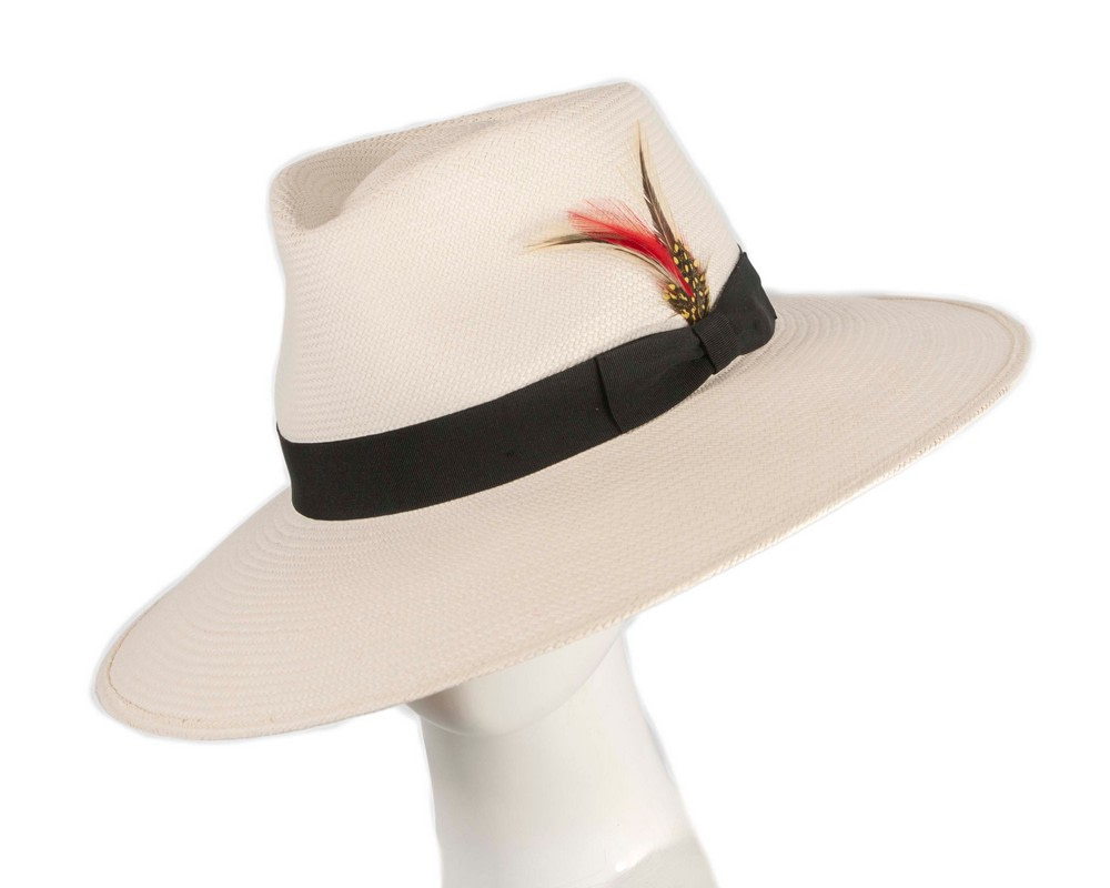 Ecuadorian Panama Cuenca Hat Trilby Fedora Wide Brim - Hats From OZ