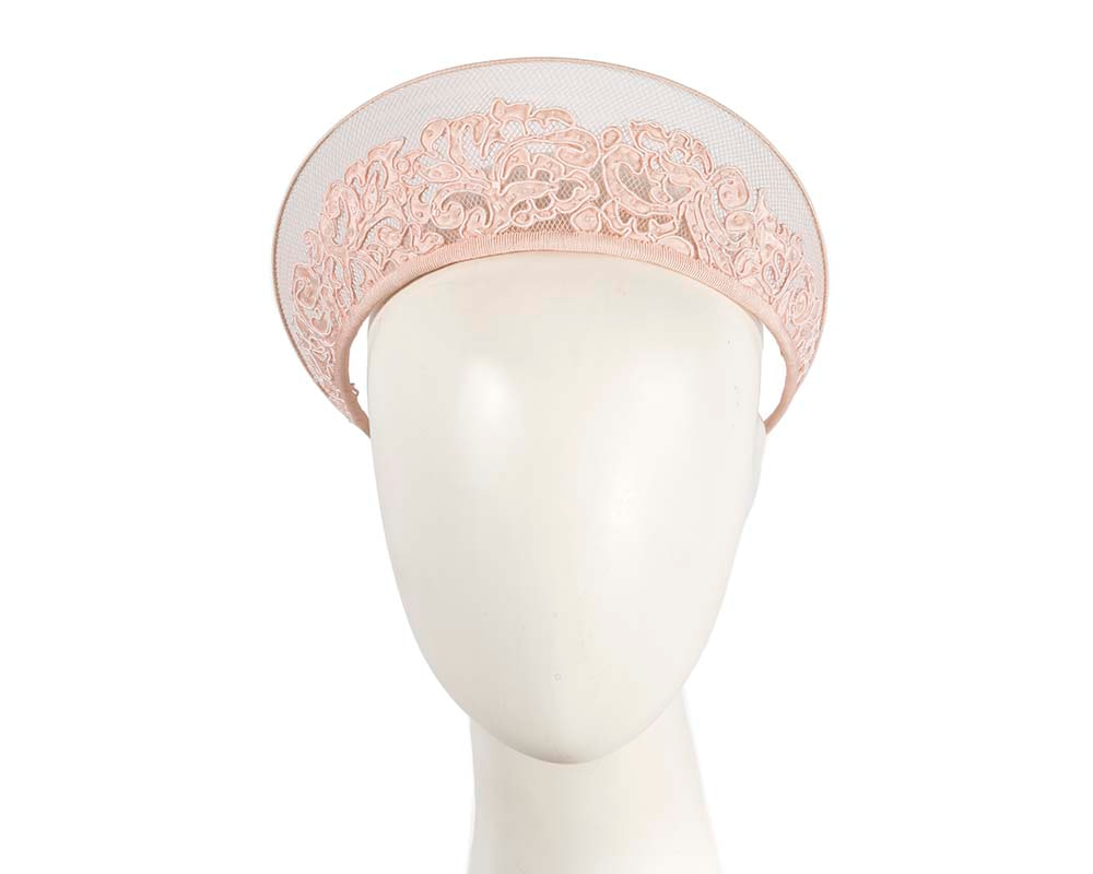 Exclusive pink crown fascinator - Hats From OZ