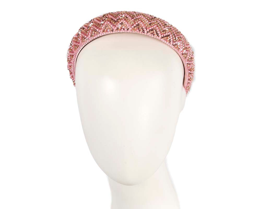 Shiny pink headband - Hats From OZ