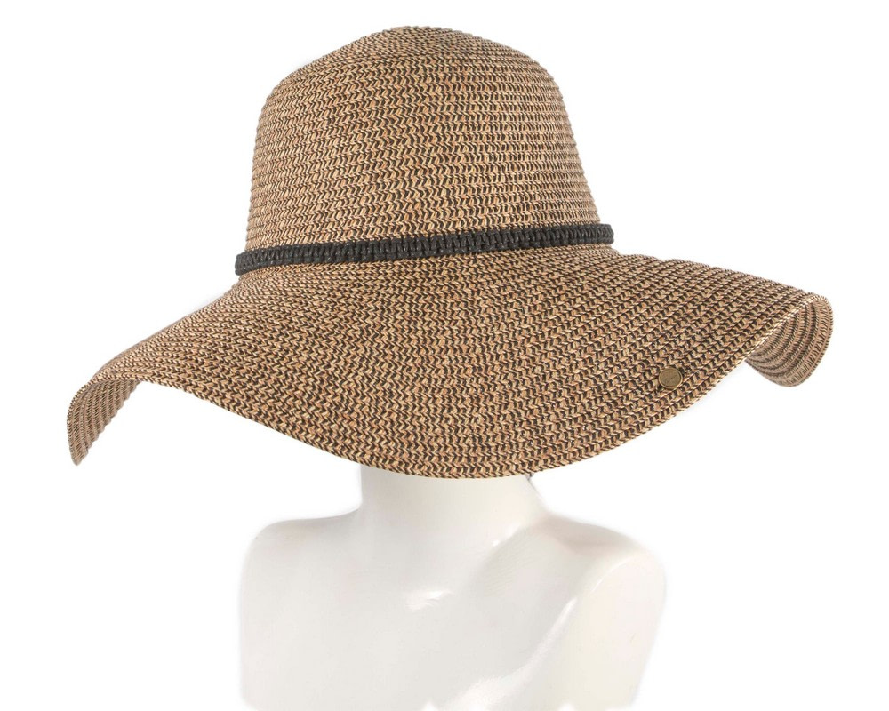 Wide brim summer sun beach hat AV61757BC - Hats From OZ