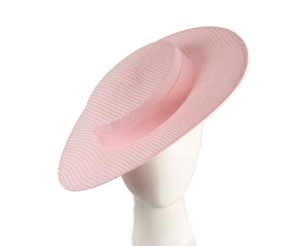 Pink boater hat by Max Alexander - Hats From OZ