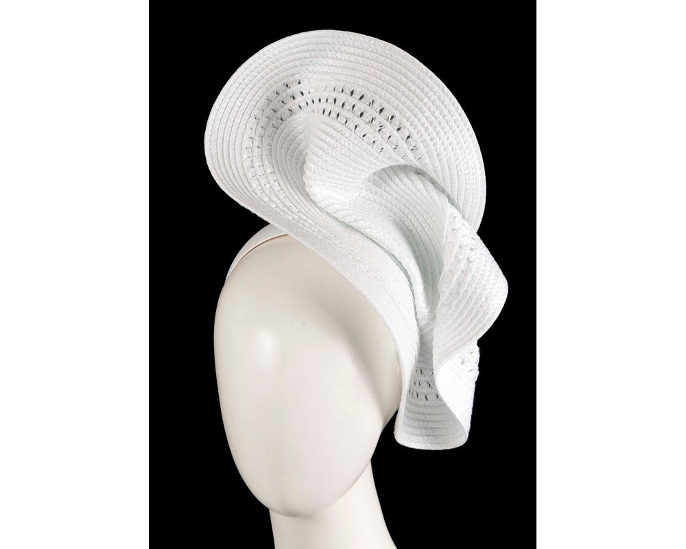 Limited Edition white fascinator - Hats From OZ
