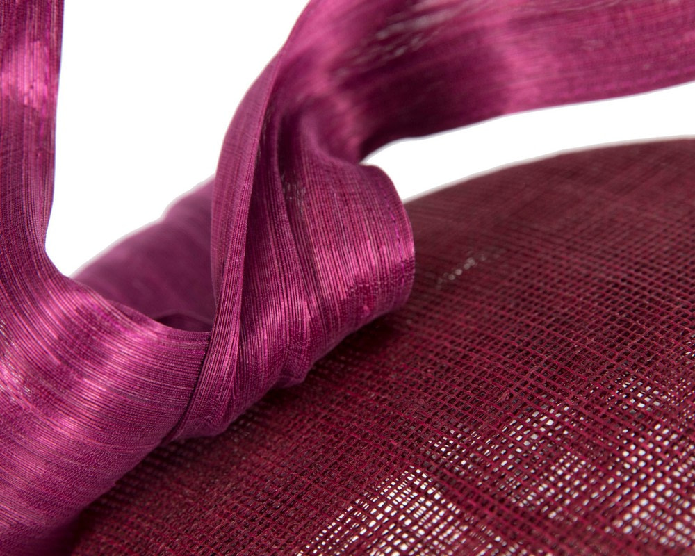 Exclusive magenta boater hat by Believera - Hats From OZ Exclusive magenta boater hat by Believera - Image 4