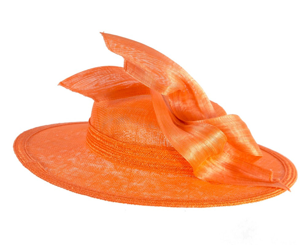 Exclusive orange boater hat by Believera - Hats From OZ Exclusive orange boater hat by Believera - Image 6