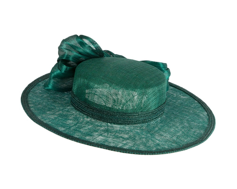Exclusive teal green boater hat by Believera - Hats From OZ Exclusive teal green boater hat by Believera - Image 2