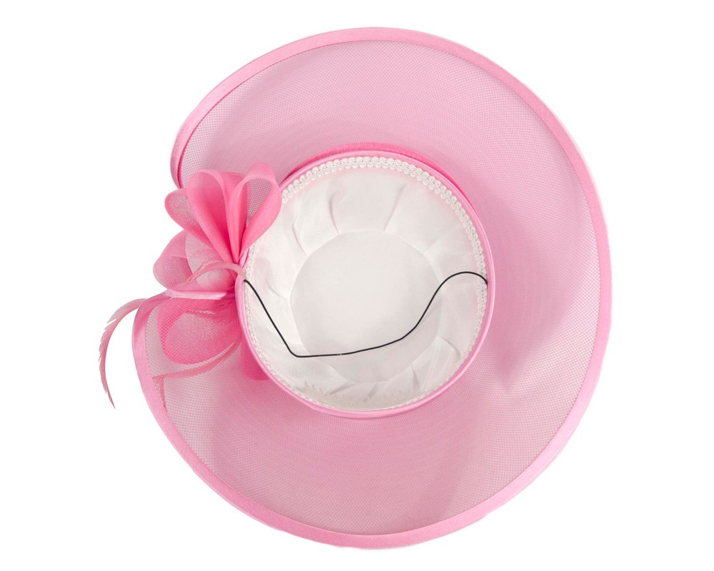 Pink Mother of the Bride Wedding Hat custom made to order - Hats From OZ Pink Mother of the Bride Wedding Hat custom made to order - Image 5