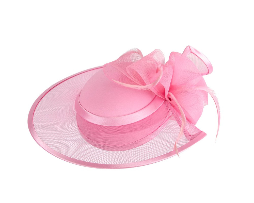 Pink Mother of the Bride Wedding Hat custom made to order - Hats From OZ Pink Mother of the Bride Wedding Hat custom made to order - Image 3
