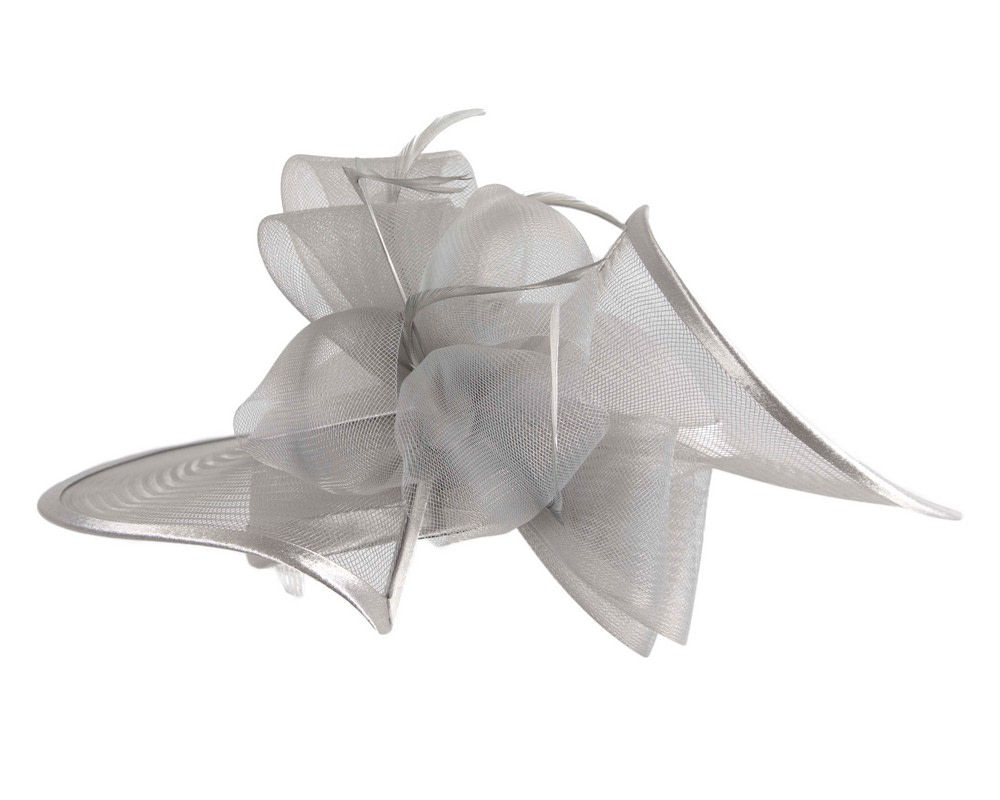 Silver Mother of the Bride Wedding Hat custom made to order - Hats From OZ Silver Mother of the Bride Wedding Hat custom made to order - Image 7
