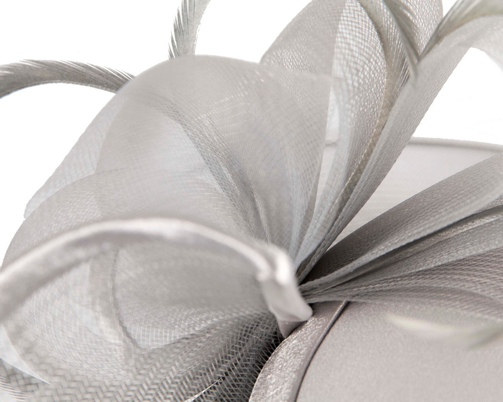 Silver Mother of the Bride Wedding Hat custom made to order - Hats From OZ Silver Mother of the Bride Wedding Hat custom made to order - Image 6