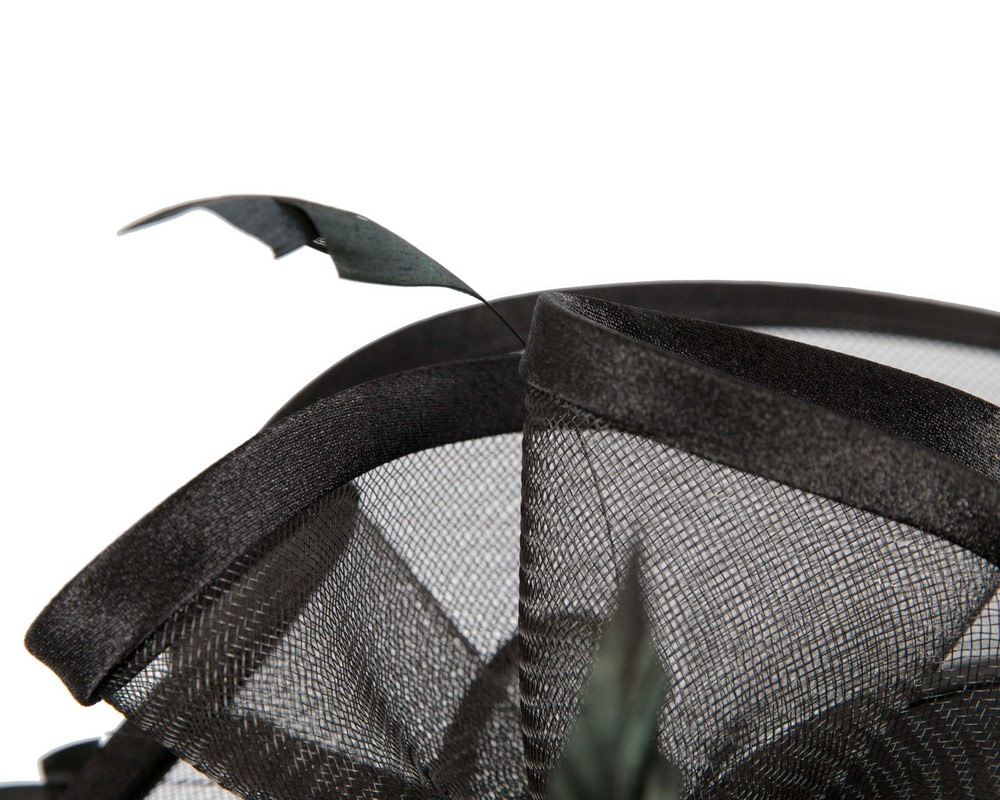 Black Mother of the Bride Wedding Hat - Hats From OZ Black Mother of the Bride Wedding Hat - Image 6