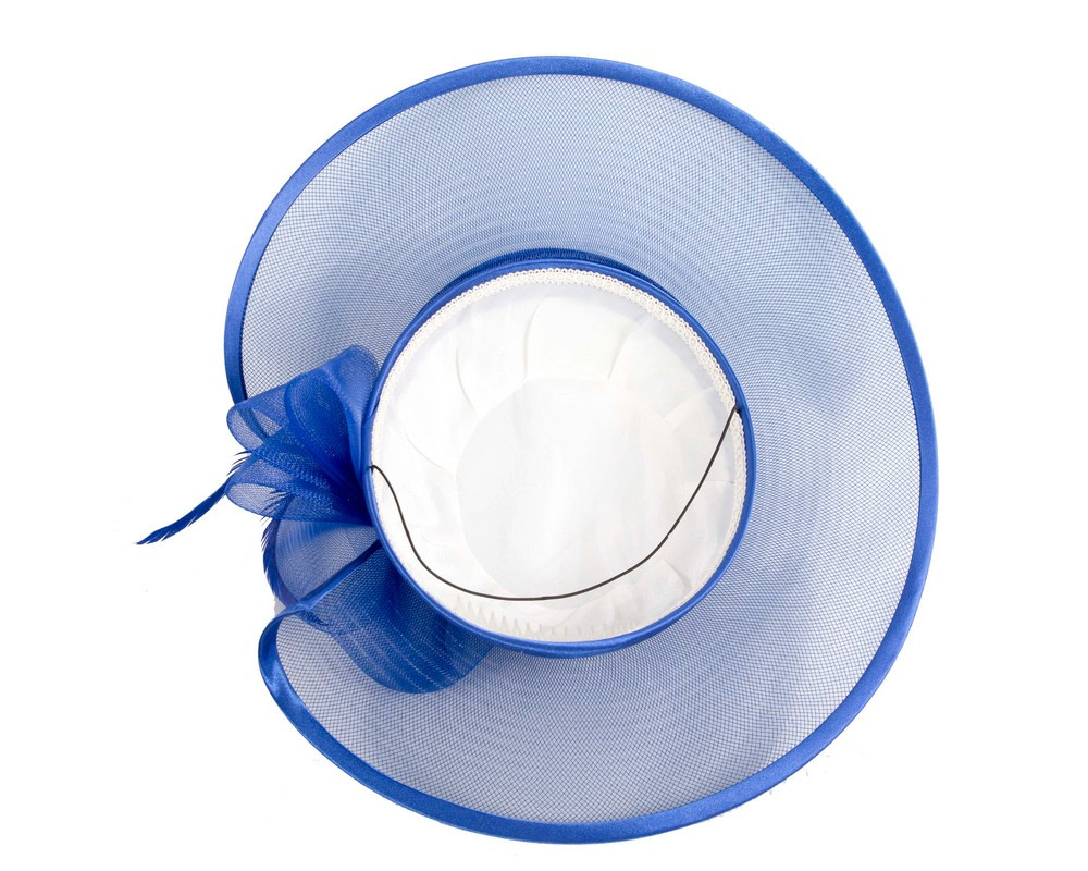 Royal Blue Mother of the Bride Wedding Hat custom made to order - Hats From OZ Royal Blue Mother of the Bride Wedding Hat custom made to order - Image 6