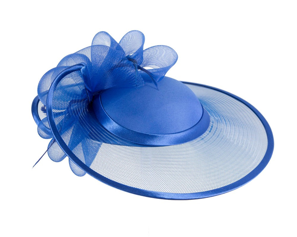 Royal Blue Mother of the Bride Wedding Hat custom made to order - Hats From OZ Royal Blue Mother of the Bride Wedding Hat custom made to order - Image 4