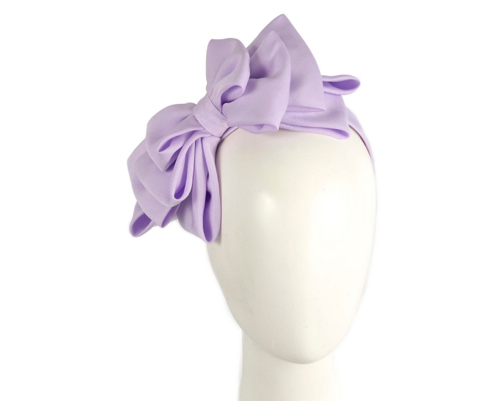 Limited edition lilac bow fascinator - Hats From OZ