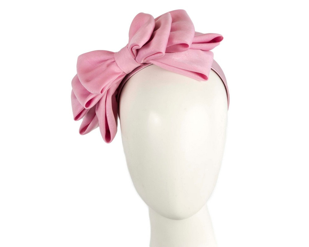 Limited edition pink bow fascinator - Hats From OZ