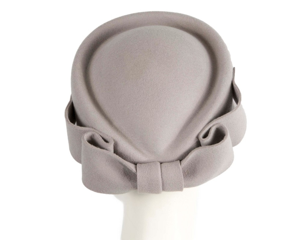 Grey Max Alexander Felt Pillbox Hat – Classic Winter Style - Hats From OZ