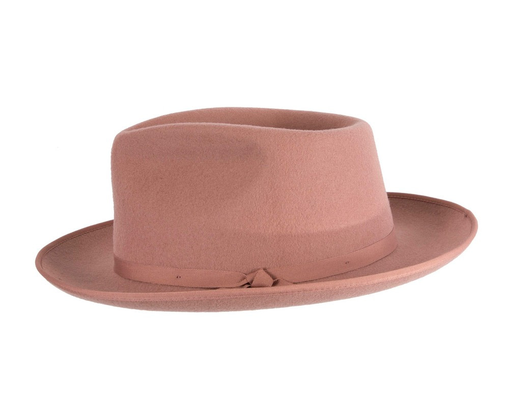 Clay Heritage Fedora – Structured Wool Felt - Hats From OZ Clay Heritage Fedora – Structured Wool Felt - Image 4